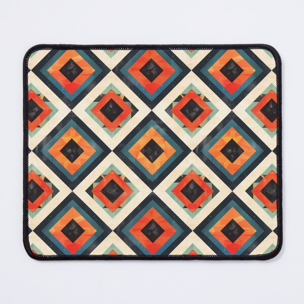 Item preview, Southwest Diamond Boho Pattern — Rustic Tribal Geometric Tile designed and sold by Verbul.
