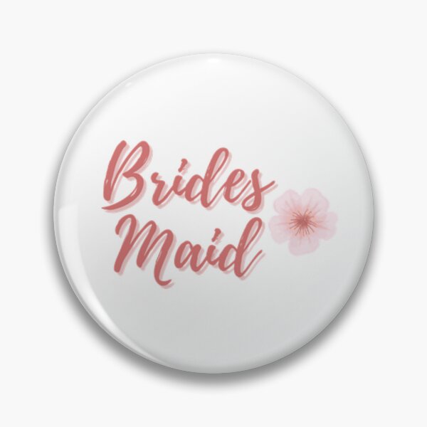 Item preview, Elegant Pink Floral Bridesmaid designed and sold by DixieGirlStudio.