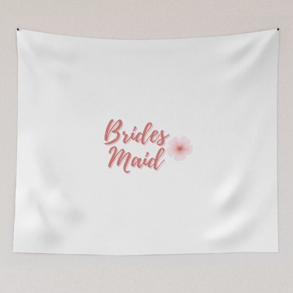 Item preview, Elegant Pink Floral Bridesmaid designed and sold by DixieGirlStudio.