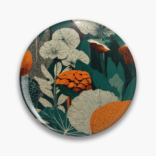 Item preview, Surreal Tropical Jungle Botanical Night Garden designed and sold by Altered Pixels.