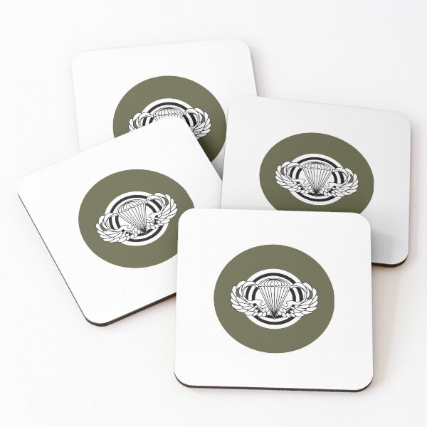 Item preview, D-Day Stripes, US Airborne wings, circular designed and sold by rgrayling.