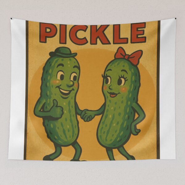 Item preview, Sweet Pickle Love Story designed and sold by Exploring Silliness.
