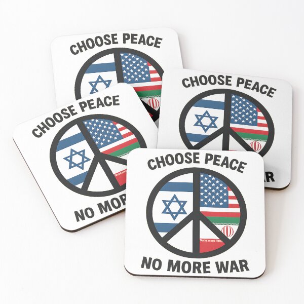 Item preview, Choose Peace – No More War designed and sold by Bee Happy Creative™.