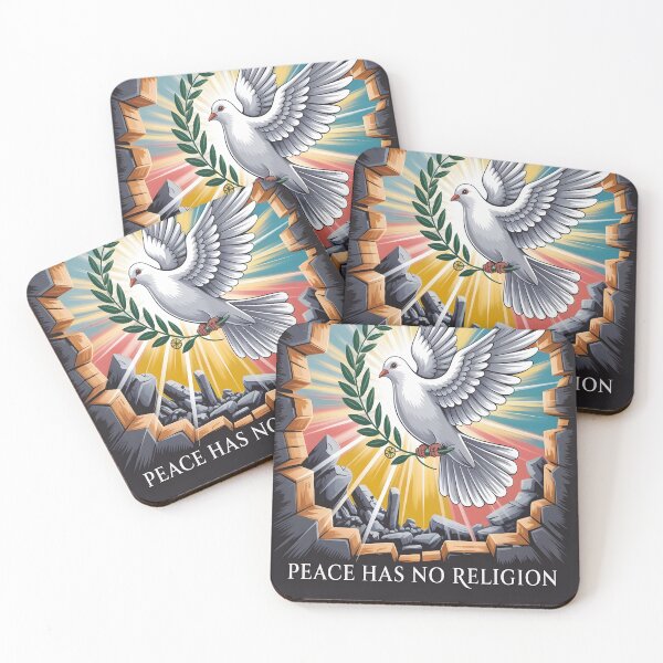 Item preview, Peace Has No Religion T-Shirt – Interfaith Unity Design – Minimalist Spiritual Peace Art – Raise Awareness  designed and sold by al21ex.