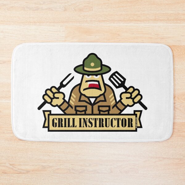 Item preview, Grill Instructor (Grilling / BBQ / Barbecue) designed and sold by Roderix.