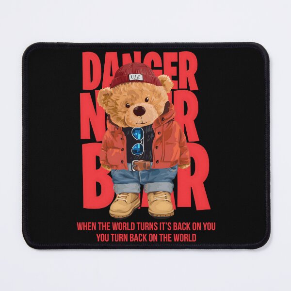 Item preview, Urban Bear Swagger: Danger Never Sleep designed and sold by DarylWelsh2024.