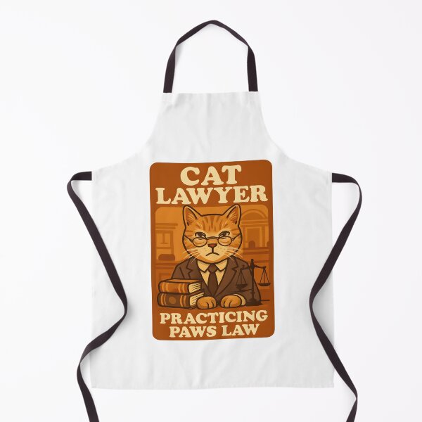 Item preview, Paws of Justice – The Cat Attorney designed and sold by inkNext.