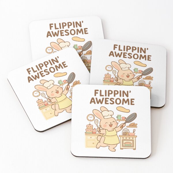 Item preview, Pancake Bunny Bliss – Kawaii Kitchen Vibes designed and sold by inkNext.