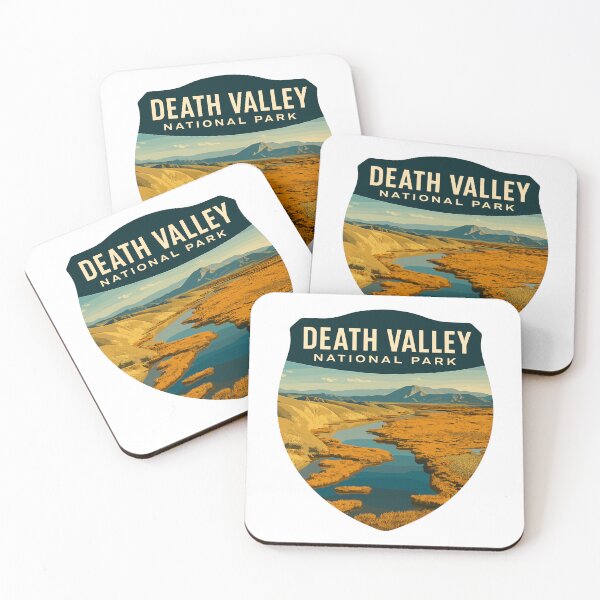 Item preview, Death Valley National Park Retro Sticker designed and sold by Ismeal Von.