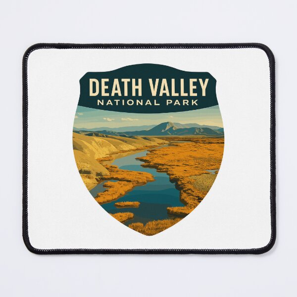 Item preview, Death Valley National Park Retro Sticker designed and sold by Ismeal Von.