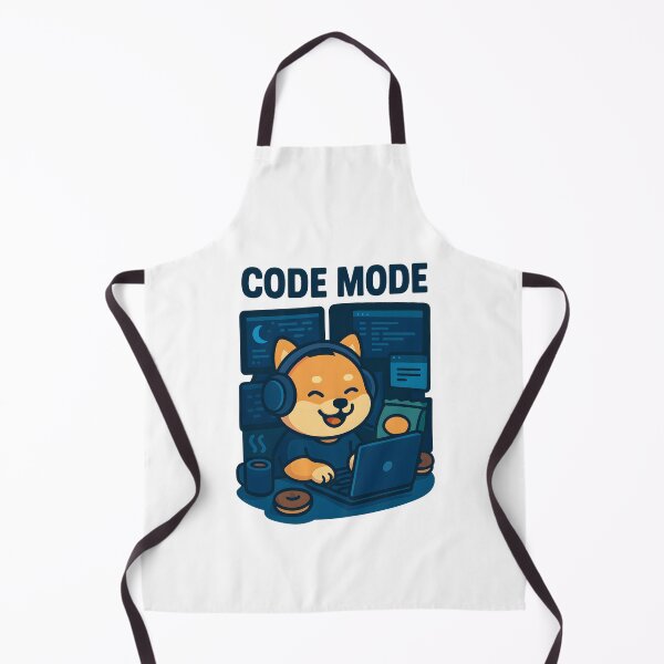 Item preview, Midnight Coding Shiba – Dev Mode On designed and sold by inkNext.