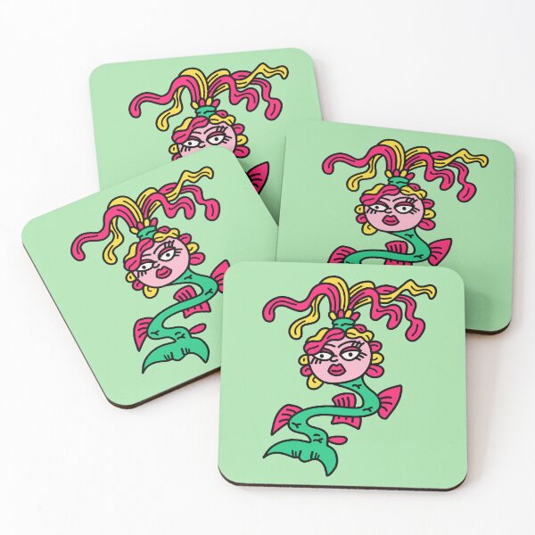Item preview, Funky dreadlock mermaid  designed and sold by Webstudio  2Amigos.