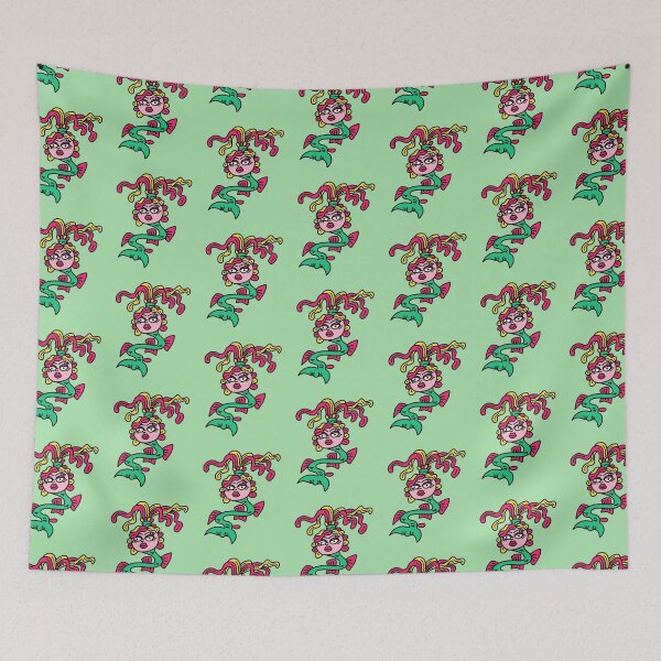 Item preview, Funky dreadlock mermaid  designed and sold by Webstudio  2Amigos.