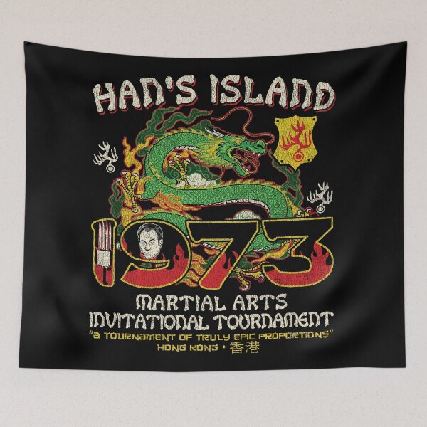 Item preview, Han Island Tournament 1973 Worn Dks designed and sold by Alema Art.
