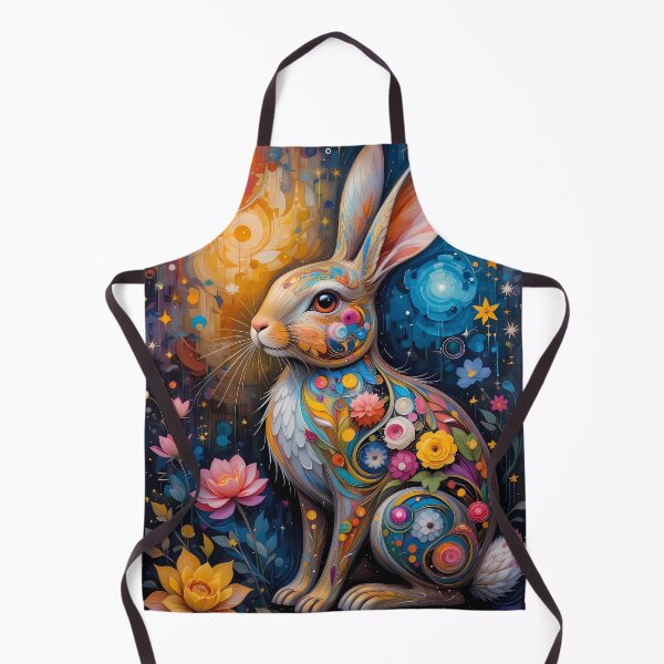 Item preview, Cosmic Rabbit – Mystical Artwork designed and sold by PawPrintStyles.