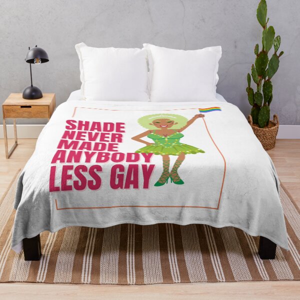 Item preview, Green Queen Shade Never Made Anybody Less Gay designed and sold by KimRG.