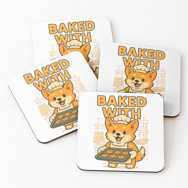 Item preview, Flour Power – Corgi Cookie Craze designed and sold by inkNext.