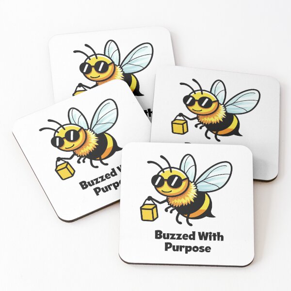Item preview, Buzzed With Purpose designed and sold by FreshArtFusion.
