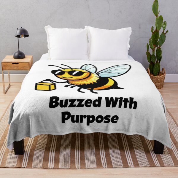 Item preview, Buzzed With Purpose designed and sold by FreshArtFusion.