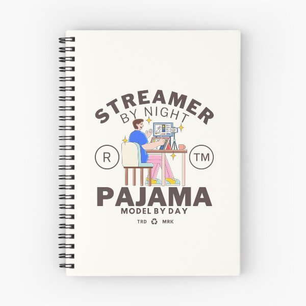 Item preview, Streamer by night, pajama model by day designed and sold by Peerless-Prime.