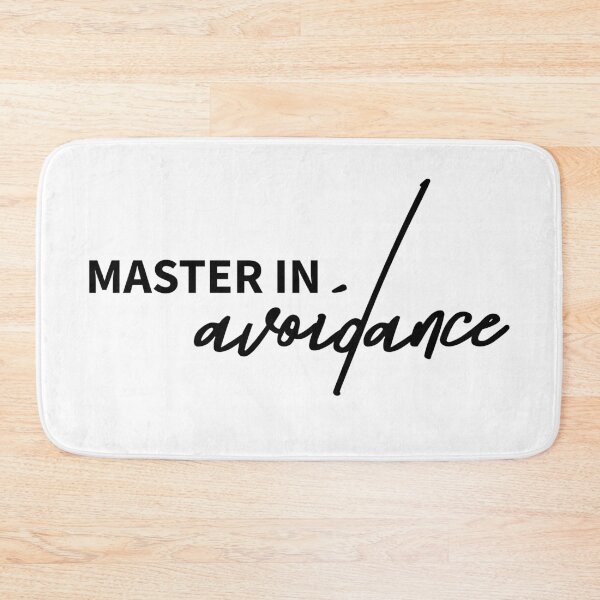 Item preview, Master in Avoidance – A Degree in Dodging Life’s Responsibilities designed and sold by ReggieDior.