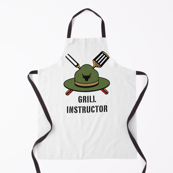 Item preview, Grill Instructor (Grilling / BBQ / Barbecue / Hat / POS) designed and sold by MrFaulbaum.