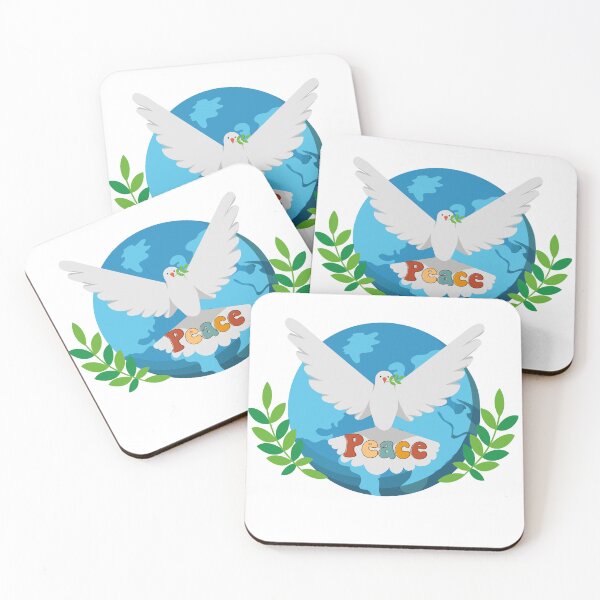 Item preview, Dove of Peace Over a United Earth design designed and sold by Relevant Merch.