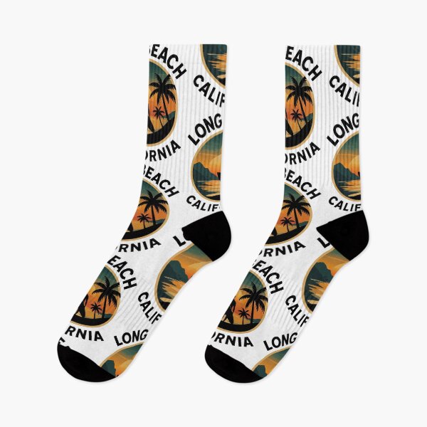 Item preview, Long Beach – California (with Black Lettering) designed and sold by VelvetRoom.
