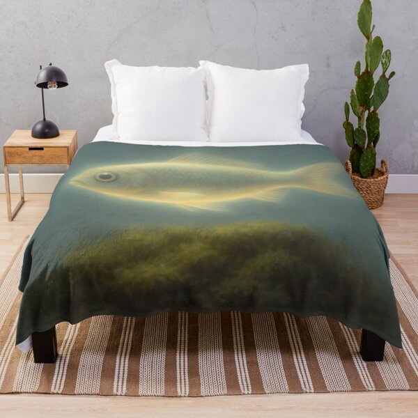 Item preview, Glowing Fish in Dreamy Underwater Scene designed and sold by SassyArtistry.