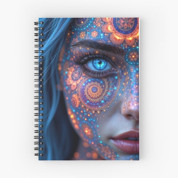 Artikelvorschau, Lebendiges psychedelisches Make-up entworfen und verkauft von Neo-Studio.