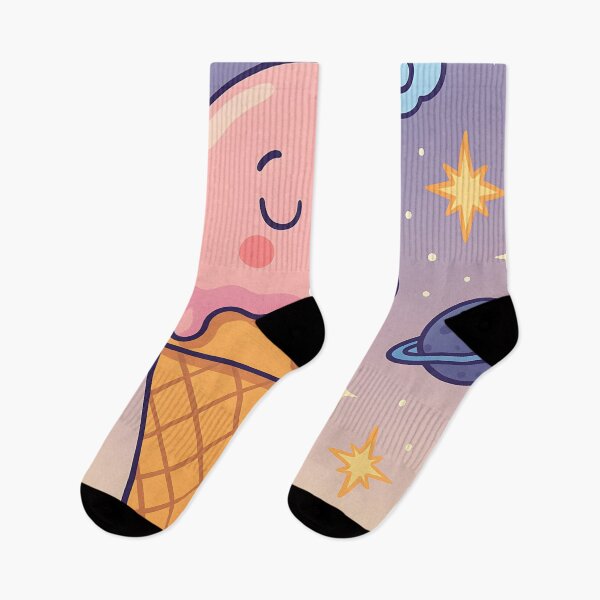Item preview,  Cute Ice Cream in Outer Space designed and sold by SassyArtistry.