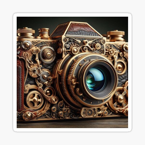 Artikel-Vorschau von Steampunk-Kamera – Fotografie-Design mit Vintage-Ausrüstung, designt und verkauft von ashokreddy343.
