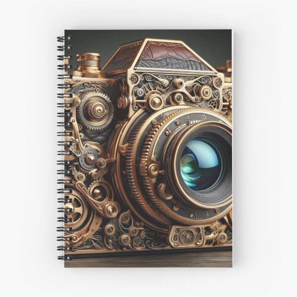 Item preview, Steampunk Camera – Vintage Gear-Powered Photography Design designed and sold by ashokreddy343.