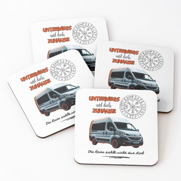 Item preview, Campsite van camper motorhome saying-On the road and yet at home designed and sold by Zerberus71.