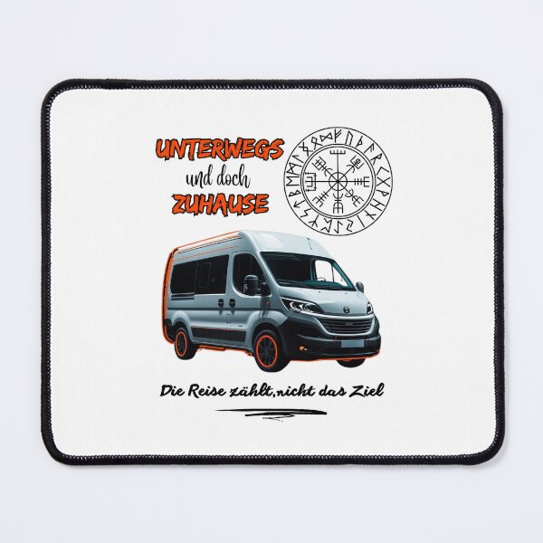 Item preview, Campsite van camper motorhome saying-On the road and yet at home designed and sold by Zerberus71.