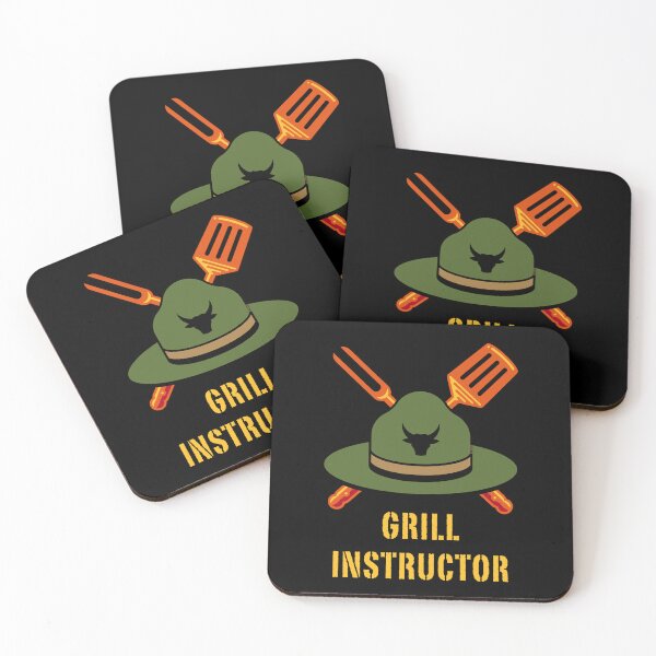 Item preview, Grill Instructor (Grilling / BBQ / Barbecue / Hat / NEG) designed and sold by MrFaulbaum.