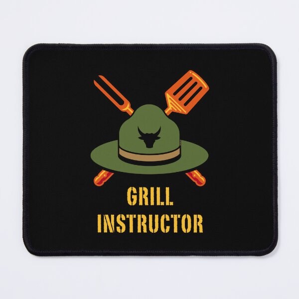 Item preview, Grill Instructor (Grilling / BBQ / Barbecue / Hat / NEG) designed and sold by MrFaulbaum.