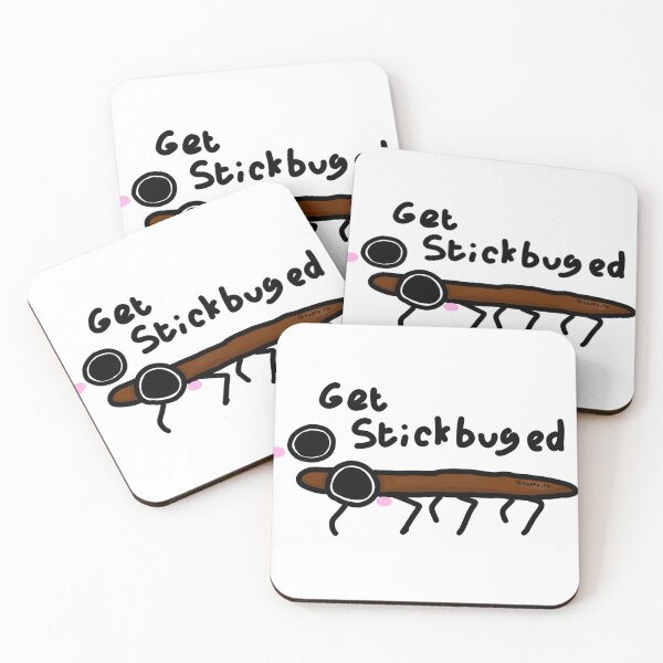Item preview, Get Stickbugged designed and sold by happy-fly.