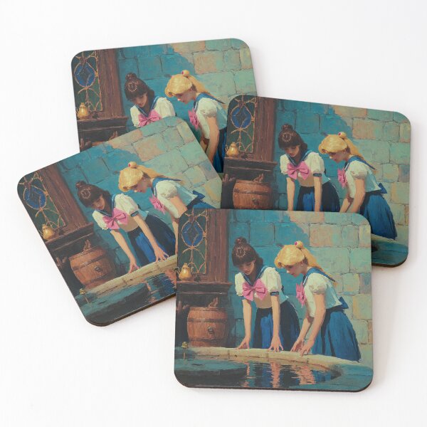 Item preview, Moonlight by the Fountain designed and sold by pastel.moonwave.