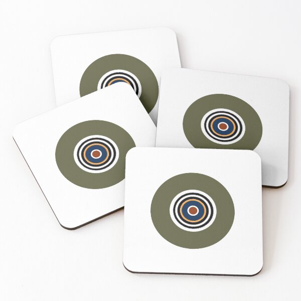 Item preview, RAF Roundel on circular D-Day Stripes  designed and sold by rgrayling.