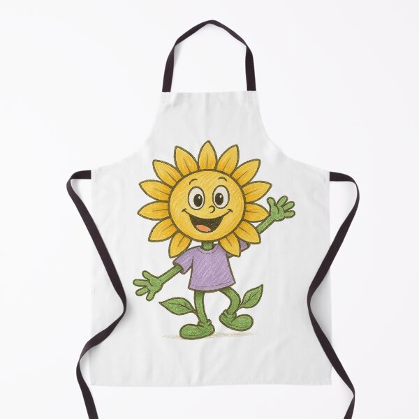 Item preview, Happy sunflower with arms and legs designed and sold by GabbyKI261.