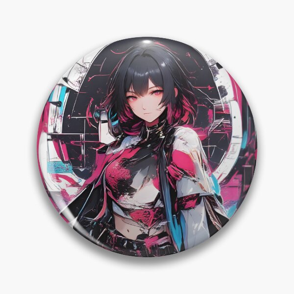 Item preview, Alegant Anime Girl in Floral Streetwear Fantasy designed and sold by Ritik11.