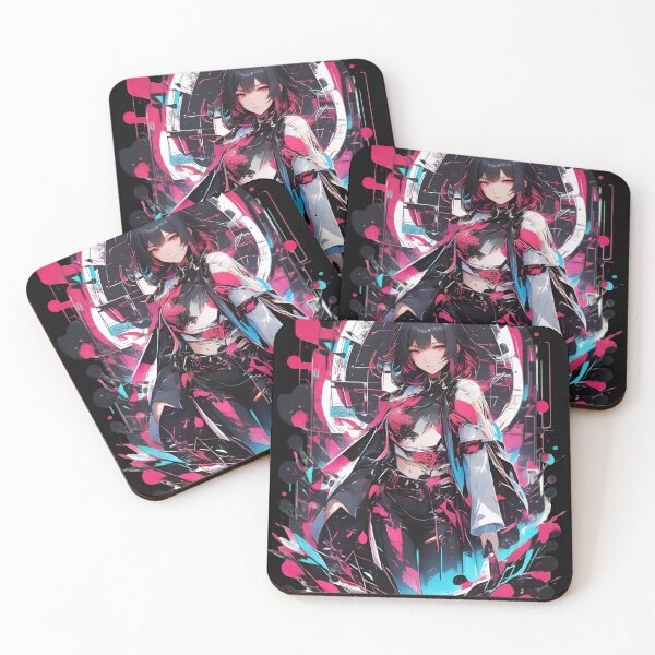 Item preview, Alegant Anime Girl in Floral Streetwear Fantasy designed and sold by Ritik11.