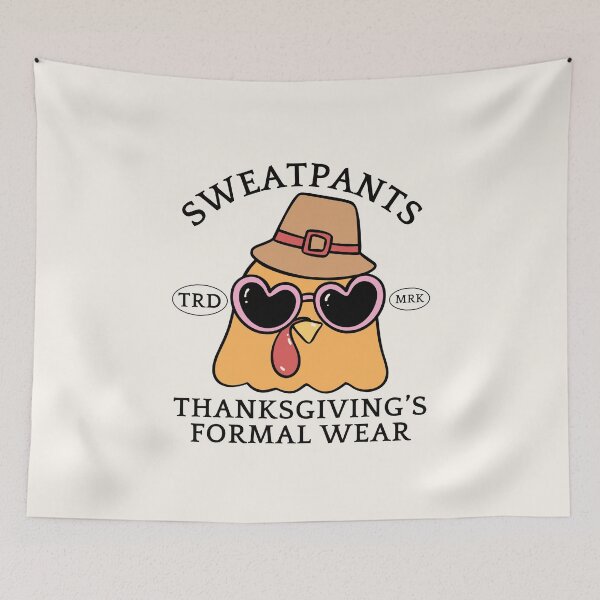 Item preview, Sweatpants: thanksgiving's formal wear designed and sold by Peerless-Prime.