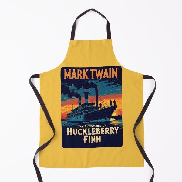 Item preview, A Vintage Poster of Mark Twain - The Adventures of Huckleberry Finn designed and sold by GoodOldVintage.