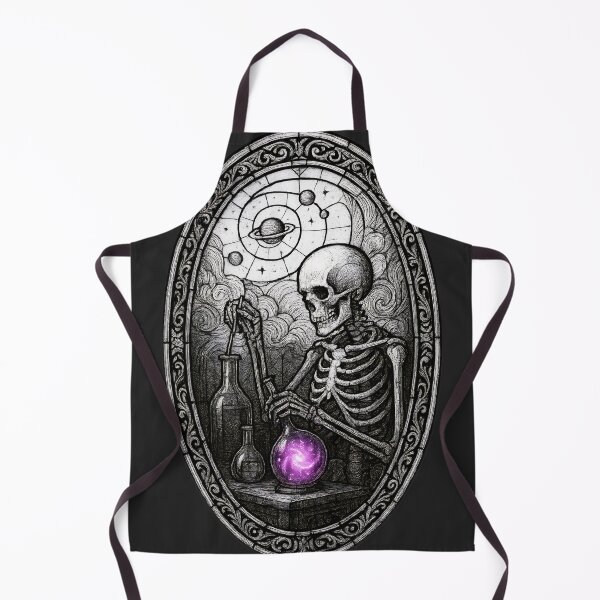 Item preview, Cosmic Alchemist Skeleton in Celestial Laboratory designed and sold by Shoot-The-Moon.
