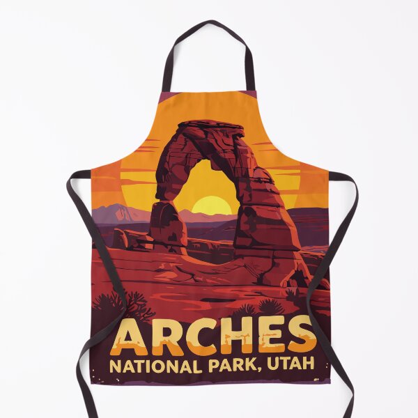 Item preview, Arches National Park – Sunset Over Delicate Arch designed and sold by pixelated_echoes.
