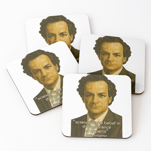 Item preview, Quote by Richard Feynman : “science is the belief in the ignorance of experts” designed and sold by eebee00.