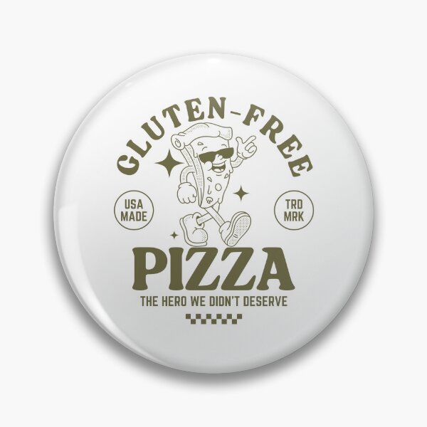 Item preview, Gluten-free pizza: the hero we don't deserve designed and sold by Peerless-Prime.