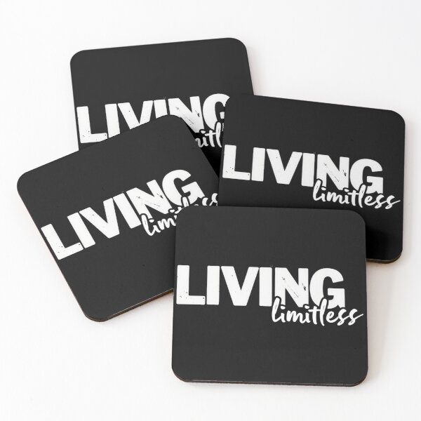 Item preview, Living LIMITLESS – Motivational Graffiti Style Typography designed and sold by GRITMOOD.
